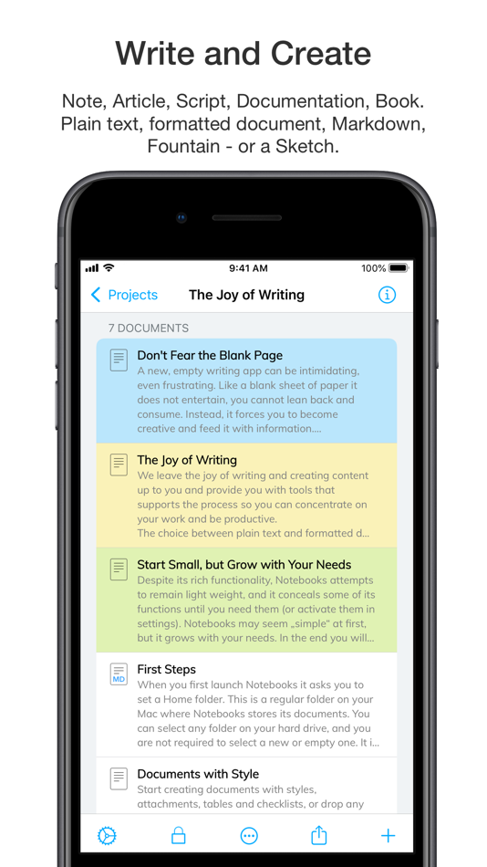 Notebooks – Write and Organize - 12.4.1 - (iOS)