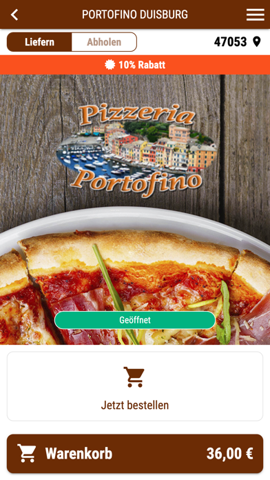 PORTOFINO DUISBURG Screenshot