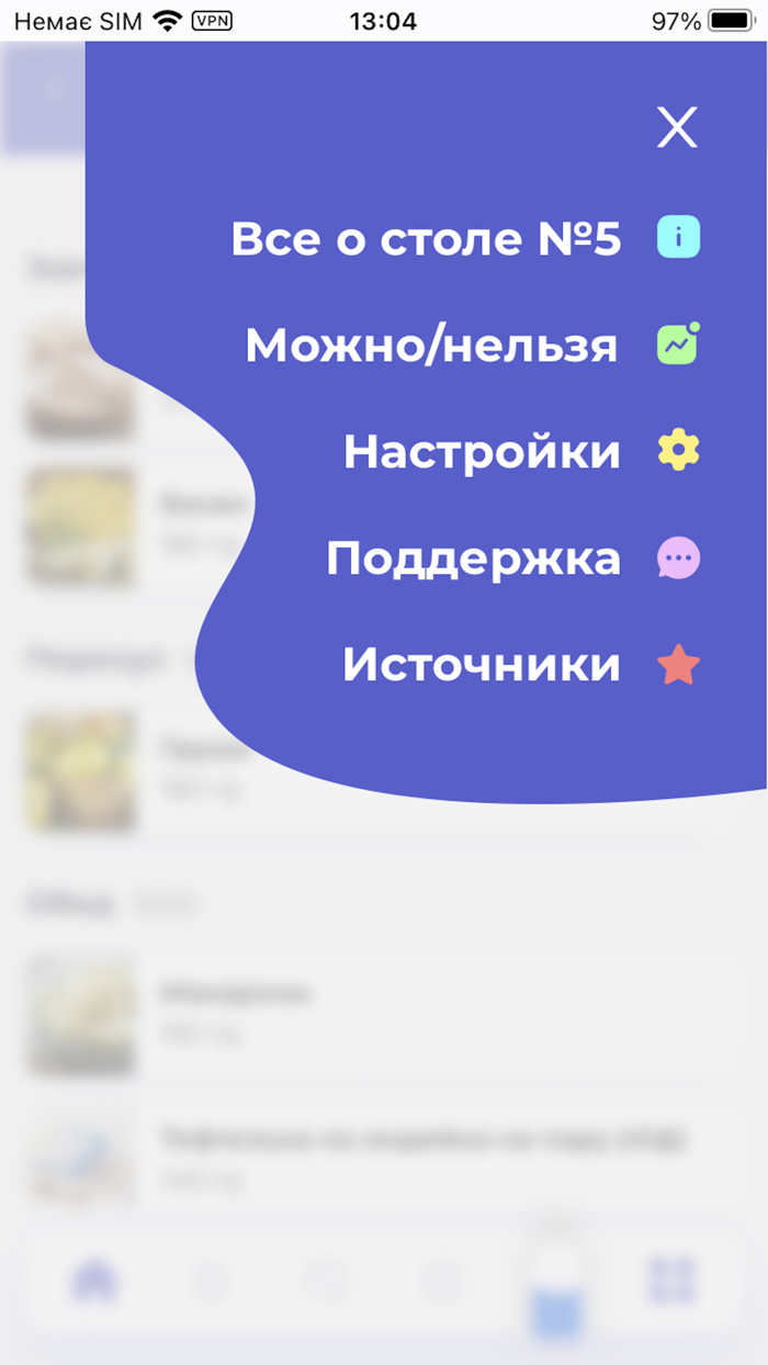 Диета стол 5 - меню и рецепты