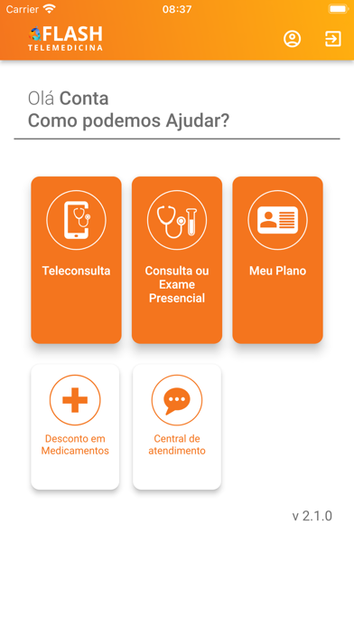 Flash Telemedicina Screenshot