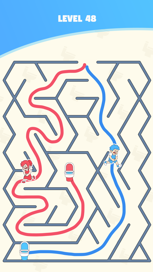 #1. Path To Toilet (iOS) By: Fun Space Limited