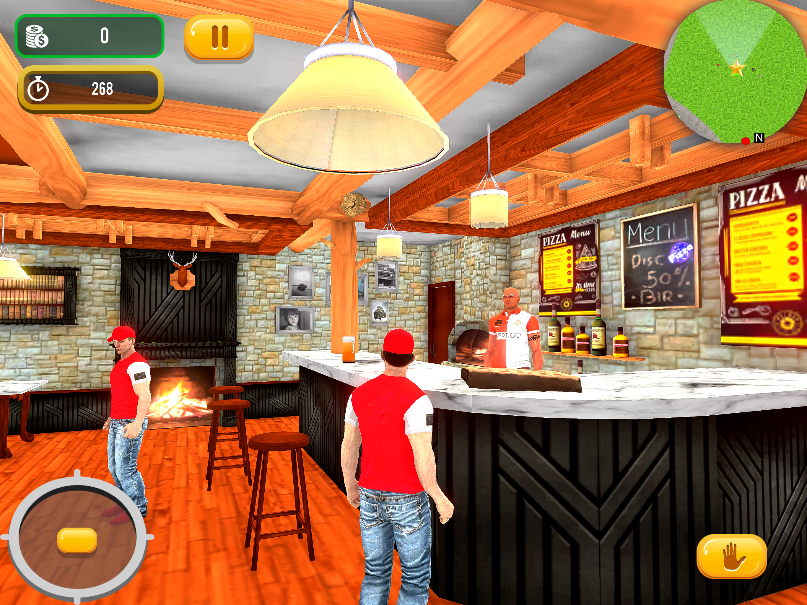 Pizza Delivery Boy Bike Game screenshot 7