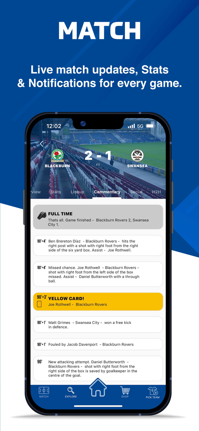 Rovers Til I Die - Live Scores