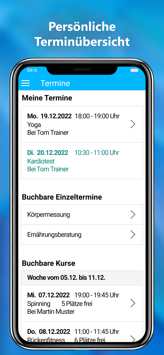 ProFit Mitglieder App