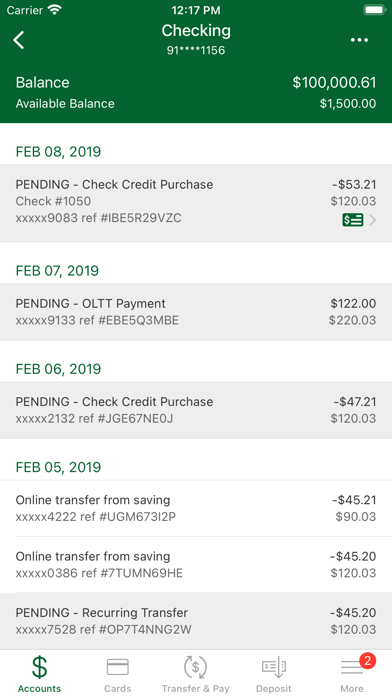 South Central Bank Inc. Screenshot