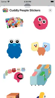 How to cancel & delete cuddly people stickers 4