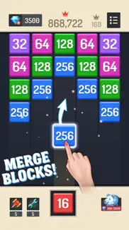 How to cancel & delete merge block - number puzzle 3