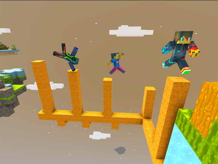 Craft Parkour  3D Blocky Race