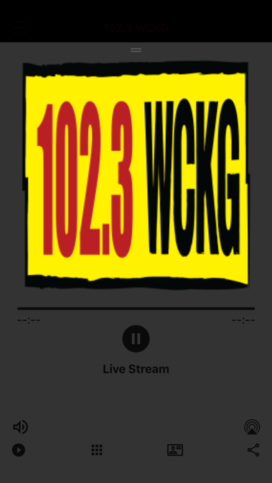 AM 1530 WCKG Chicago Screenshot