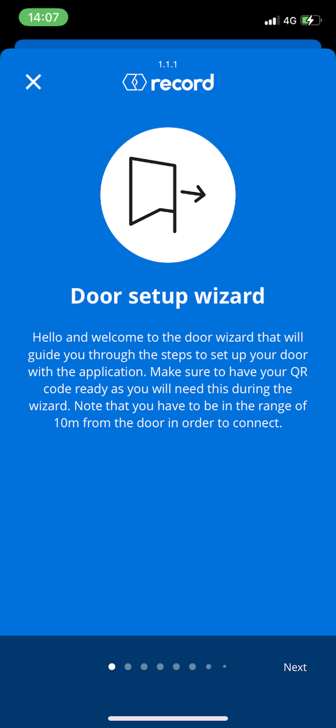 Record Swing Door Mgr