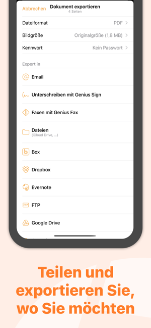 ‎Genius Scan - PDF Scanner App Screenshot