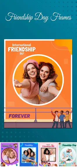 Game screenshot Friendship Day Frames & Wishes apk