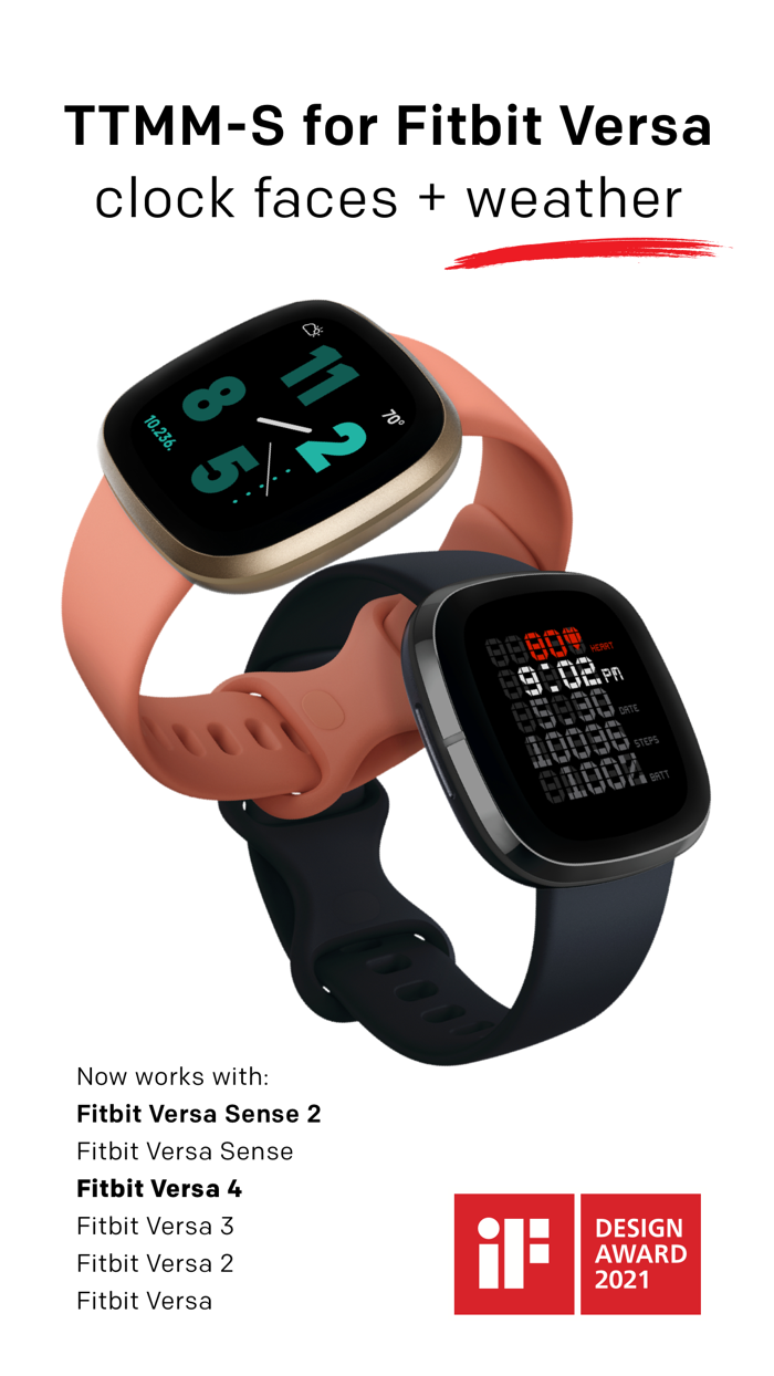 TTMM-S for Fitbit Versa