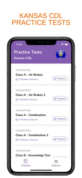 Game screenshot Kansas KS CDL Permit Prep mod apk