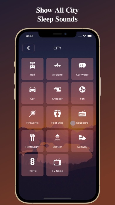 Sleep Sounds and Meditations Screenshot