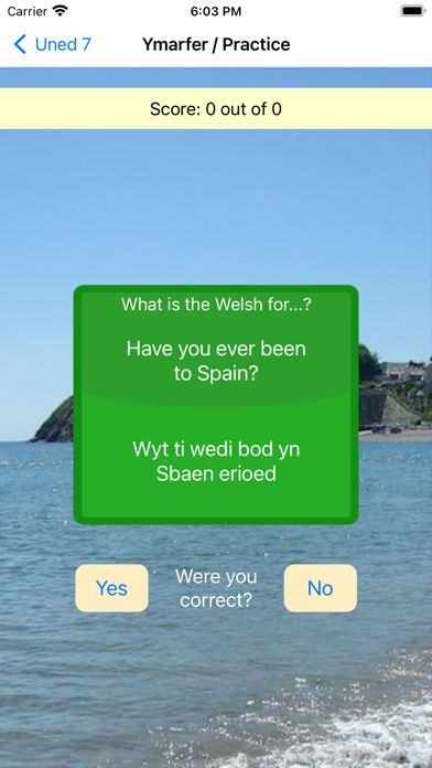 Cwrs Sylfaen Screenshot