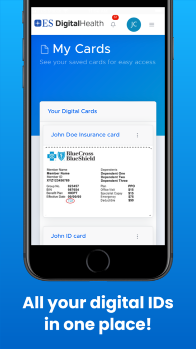 ES Digital Health Screenshot