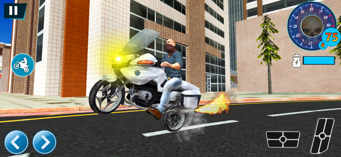 Gangster Motorbike Games 3D