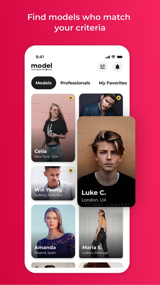 #3. Model Now: Models & Castings (iOS) Podle: CREATIVE TALENTS EVOLUTION S.L.