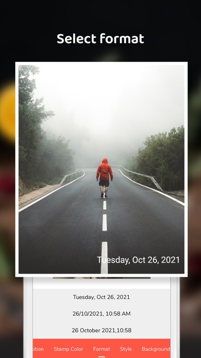 Auto Time Stamp Photo Screenshot