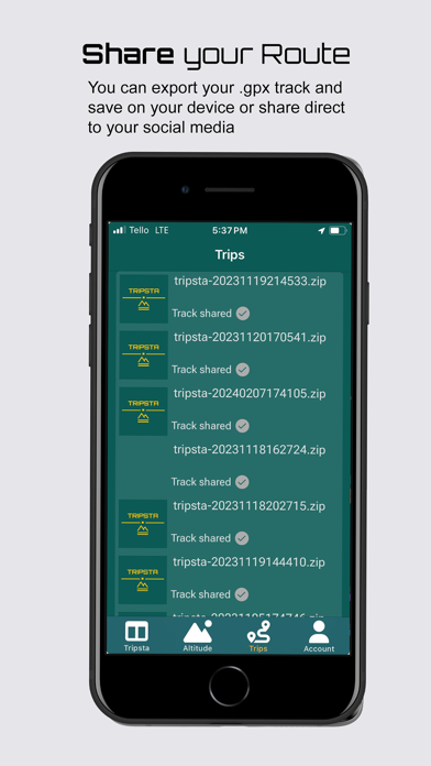 Tripsta Screenshot