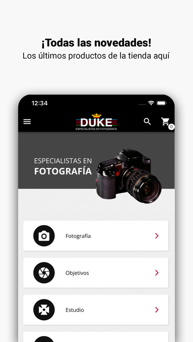 Duke Fotografía Screenshot