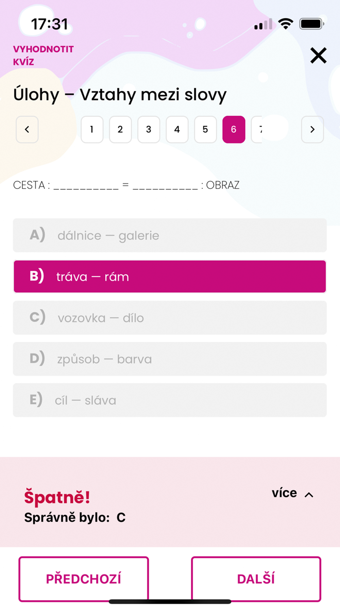 Přijímačky VŠ OSP ZSV TSP