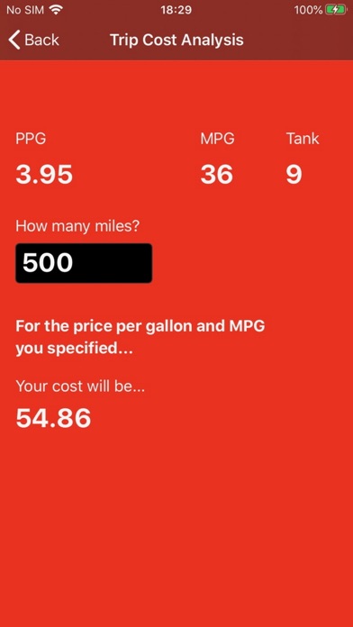 FuelAdvisor for iPhone Screenshot