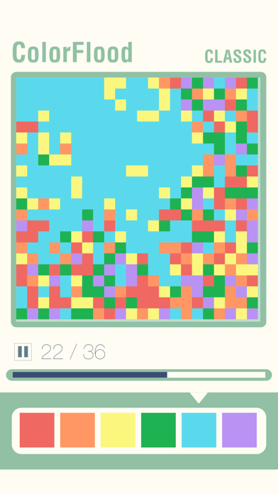 Color Flood : VS AI Screenshot