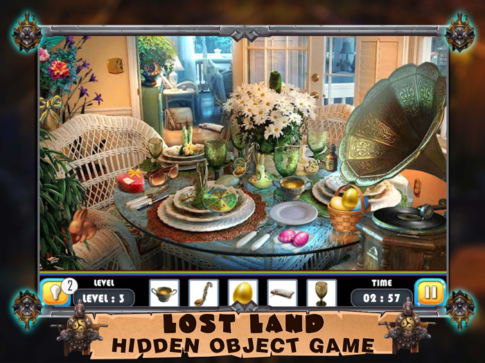 Lost Land Hidden Object Game