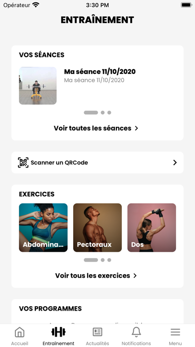 La Salle de Sport Paris Screenshot