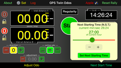 Screenshot #1 pour GPS Twin Odometers