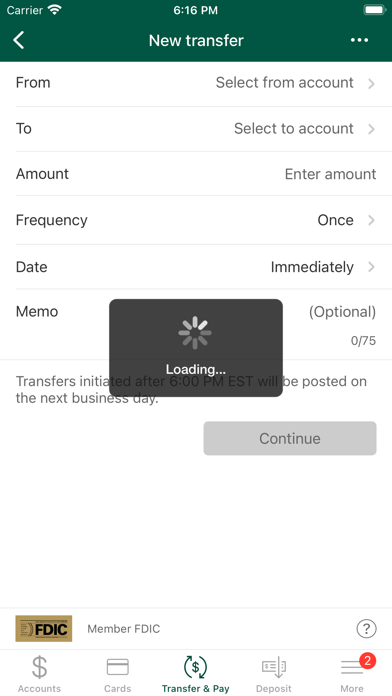 Pinnacle Bank Mobile Screenshot