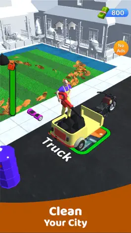 Game screenshot Vacuum Cleaner: Leaf Blower 3D apk