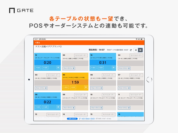 GATE ー 外食ビジネス特化型業務支援ソリューション