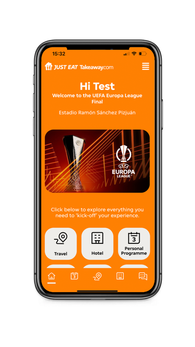 Just Eat Events Screenshot