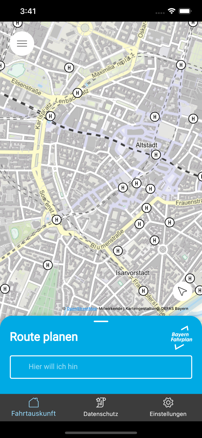Next Bayern Fahrplan