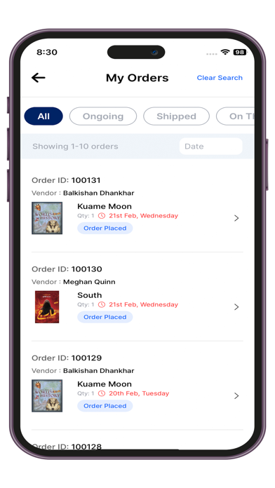 Almhaber - المحابر iPhone screenshot 4 - Book app