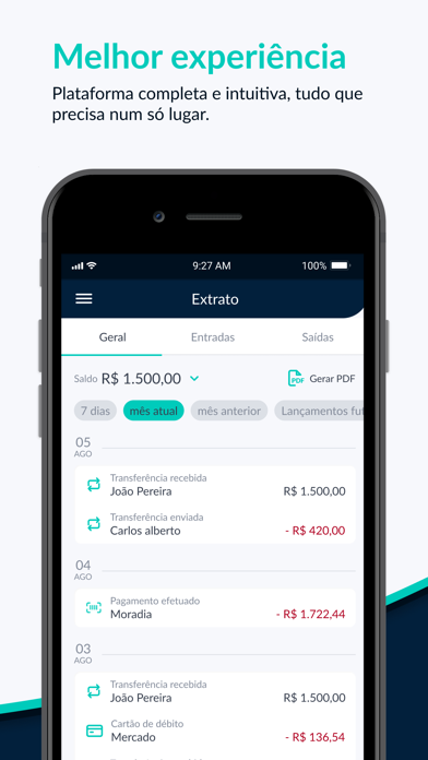 Conta Cashway Screenshot