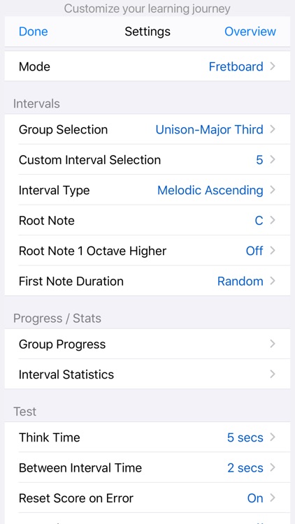 Guitar Interval Ear Trainer screenshot-3
