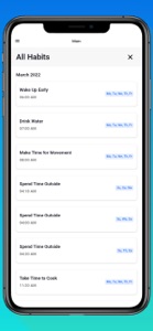 Habit Tracker App. screenshot #3 for iPhone