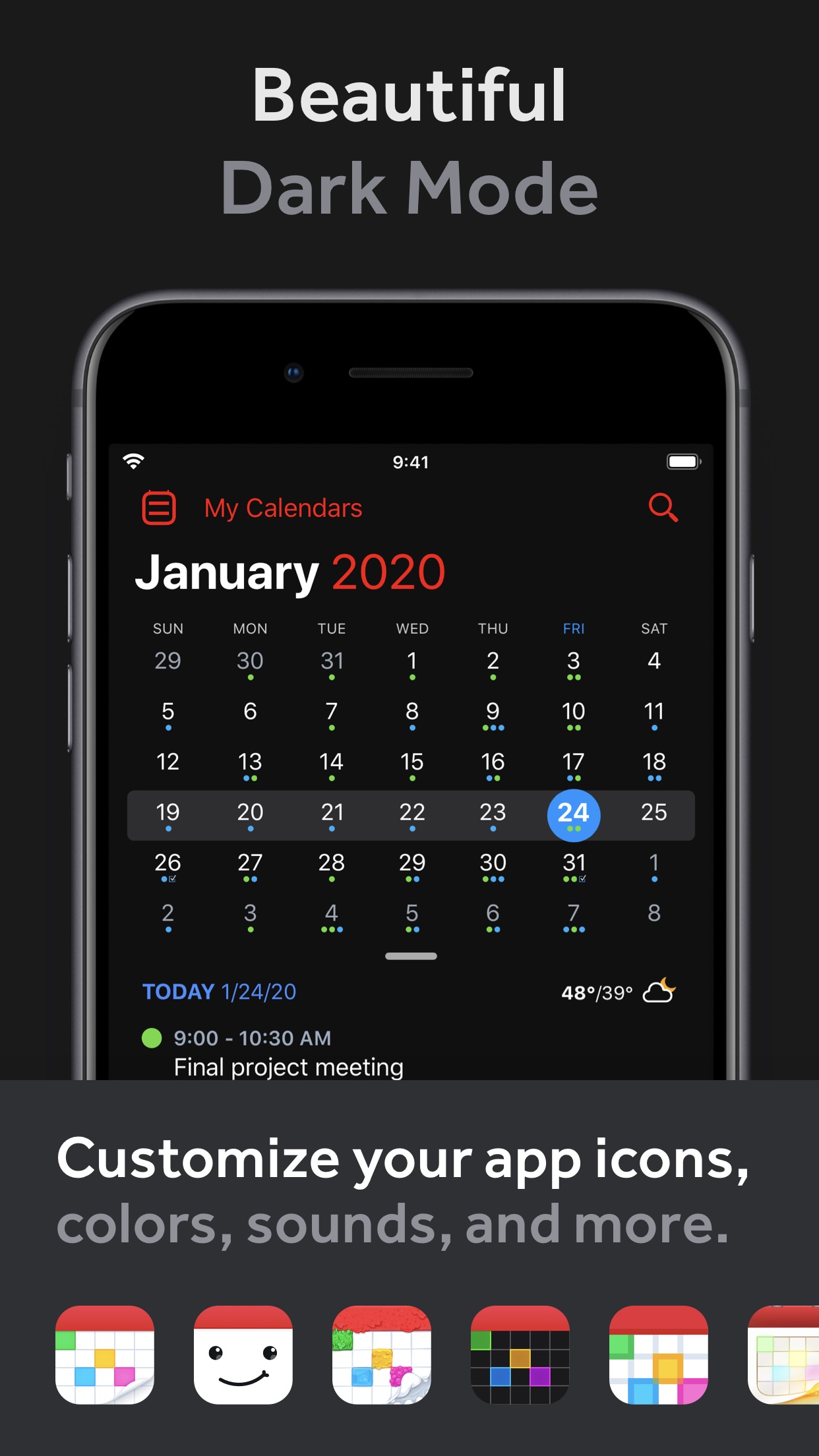 Screenshot do app Calendar by Fantastical