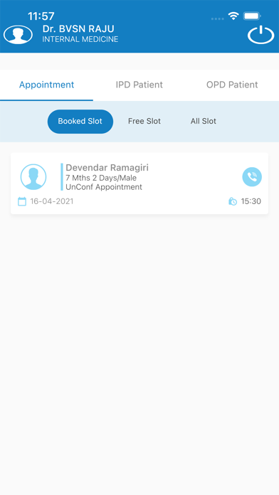 EHCC Doctor App Screenshot