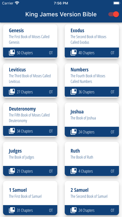 KJV Bible - Saddle Lights Screenshot
