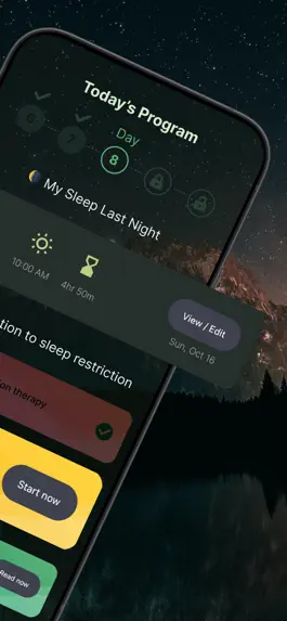 Game screenshot Stellar Sleep: Insomnia CBT apk