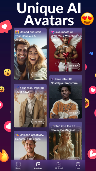 AI face swap app-Lunacam Screenshot
