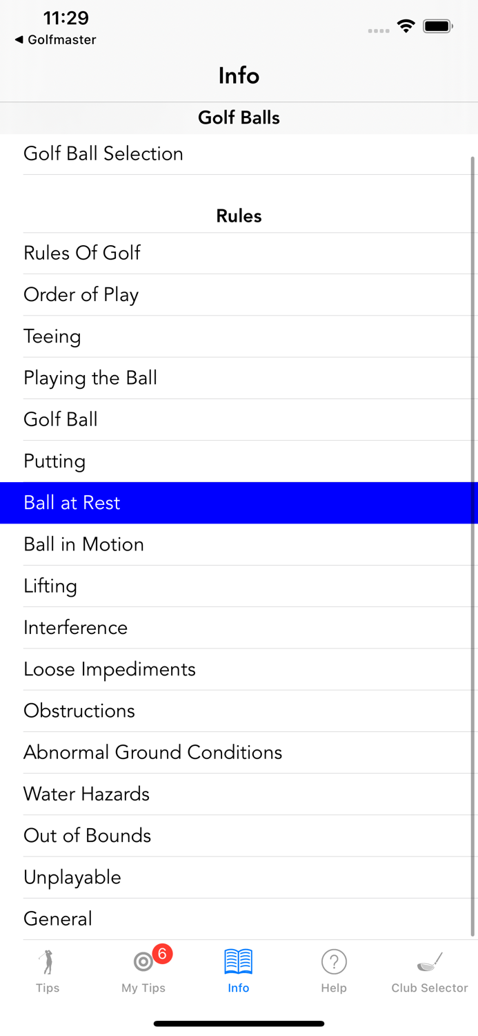 Lady Golfmaster Tips