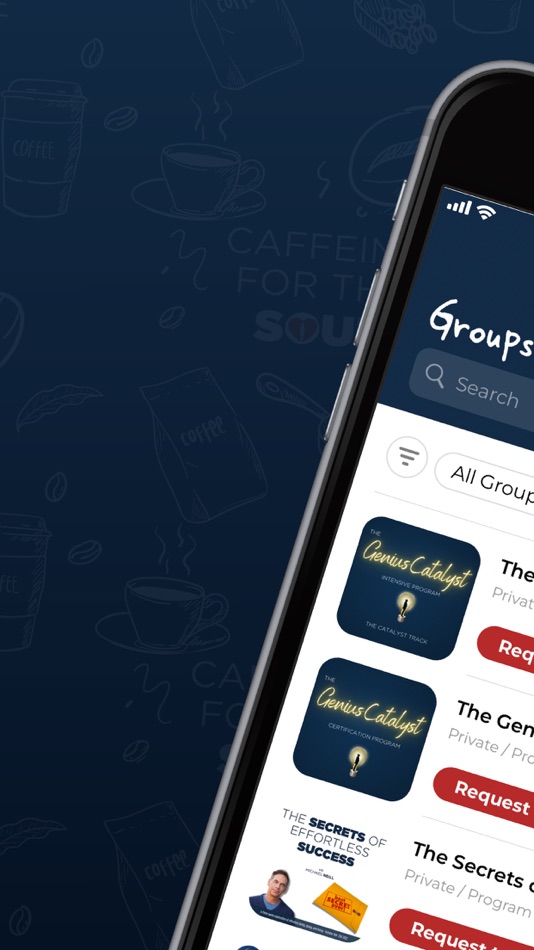 #5. Caffeine for the Soul (iOS) 由: Michael Neill