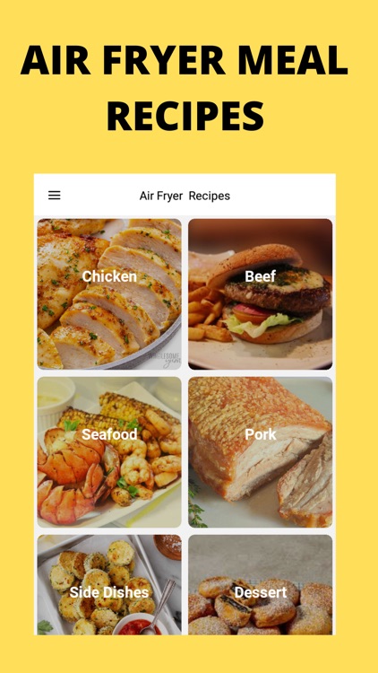 Air Fryer Meal Recipes App