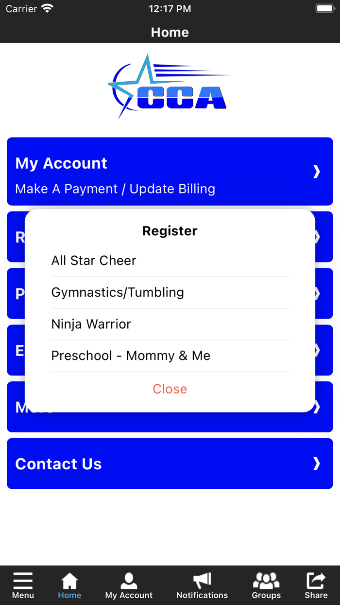 Champion Central Athletics